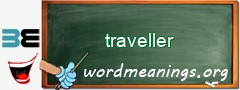 WordMeaning blackboard for traveller